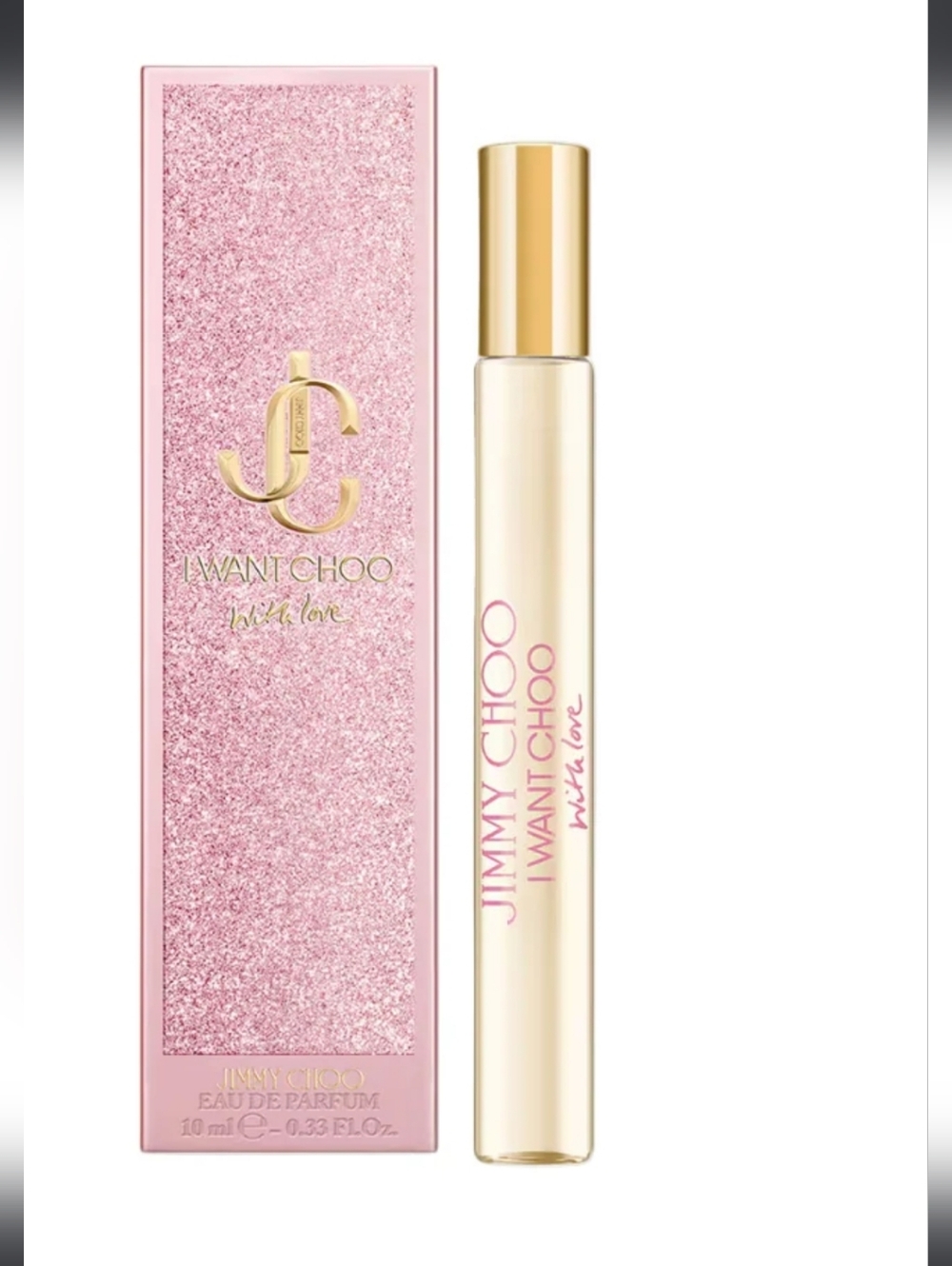 Jimmy Choo I Want Choo With Love Roller Fragrance — 10ml New In Box